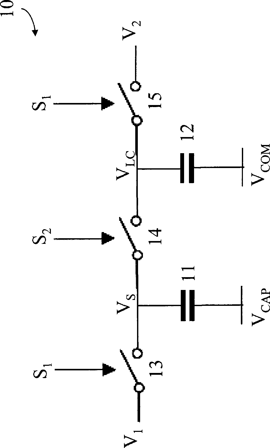 Transient control drive method and circuit, and image display system thereof