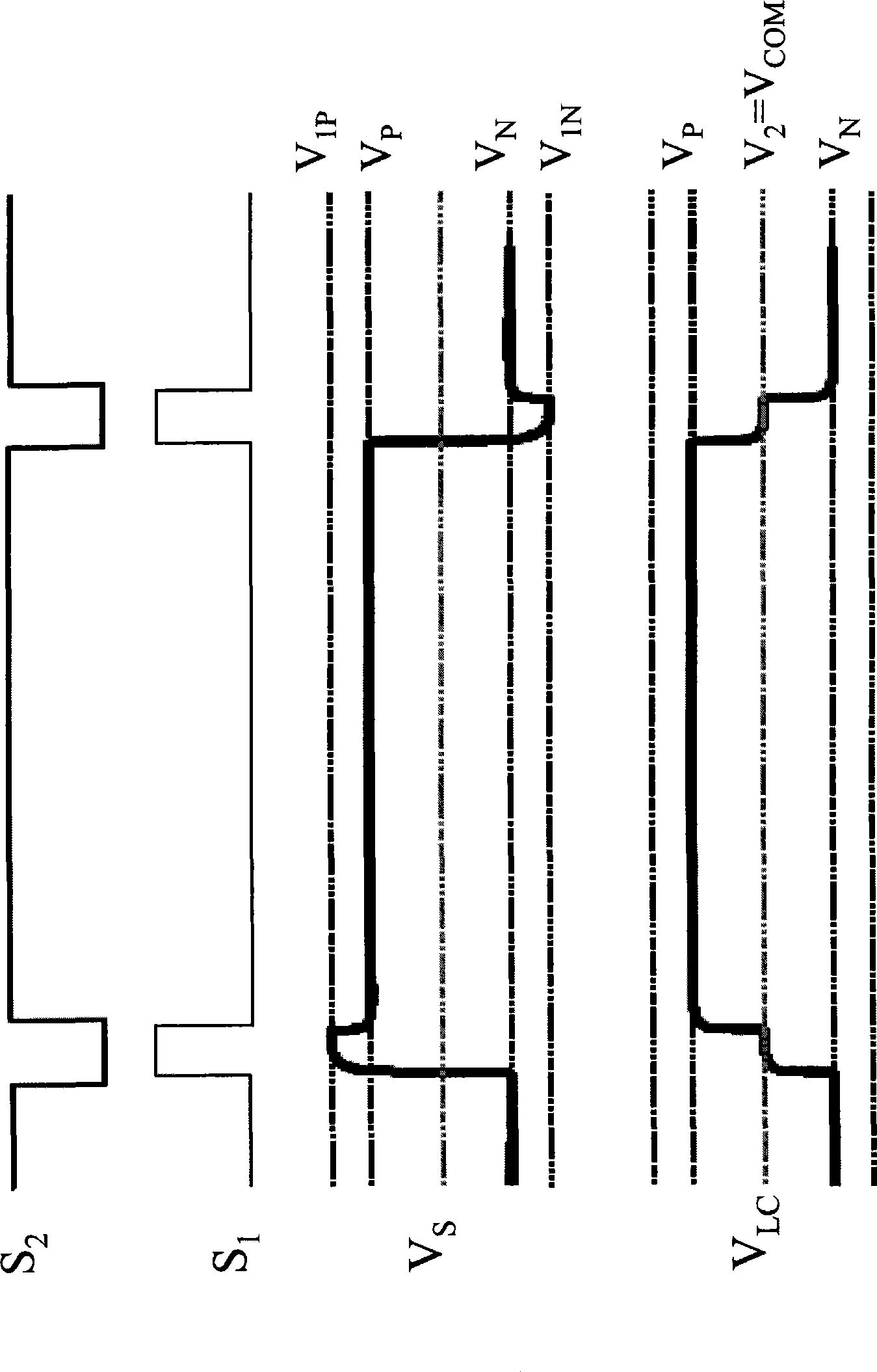 Transient control drive method and circuit, and image display system thereof