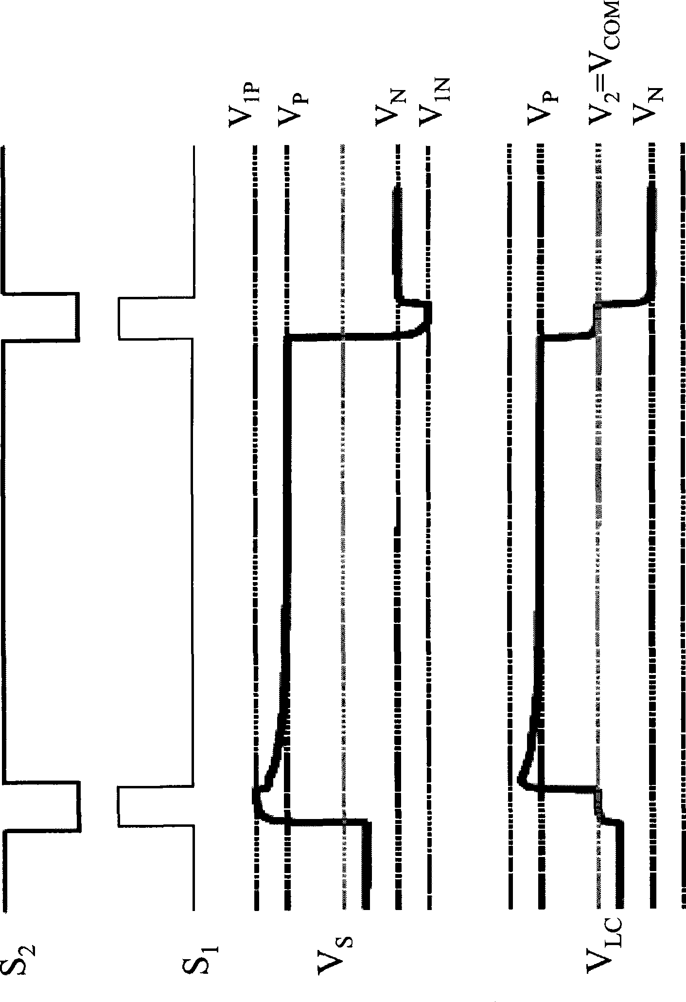 Transient control drive method and circuit, and image display system thereof