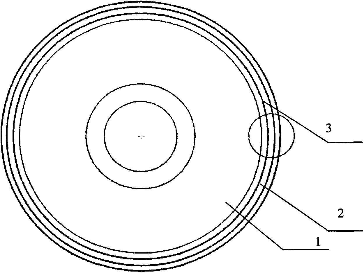 High linear pressure water-squeezing big roller and manufacturing method thereof