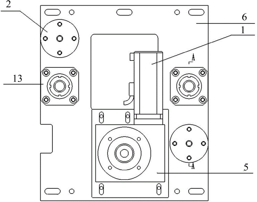 Double-screw synchronous lifting mechanism