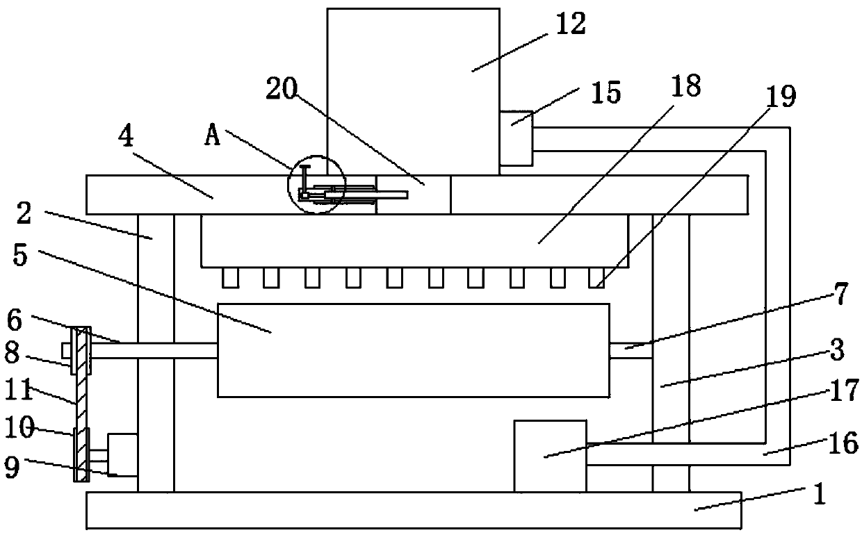 Cleaning and disinfecting device for pediatric nursing