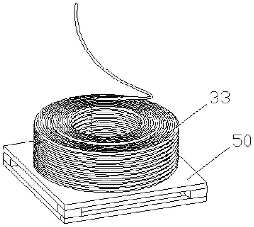 Ultra-large coil pipe production system and production method thereof