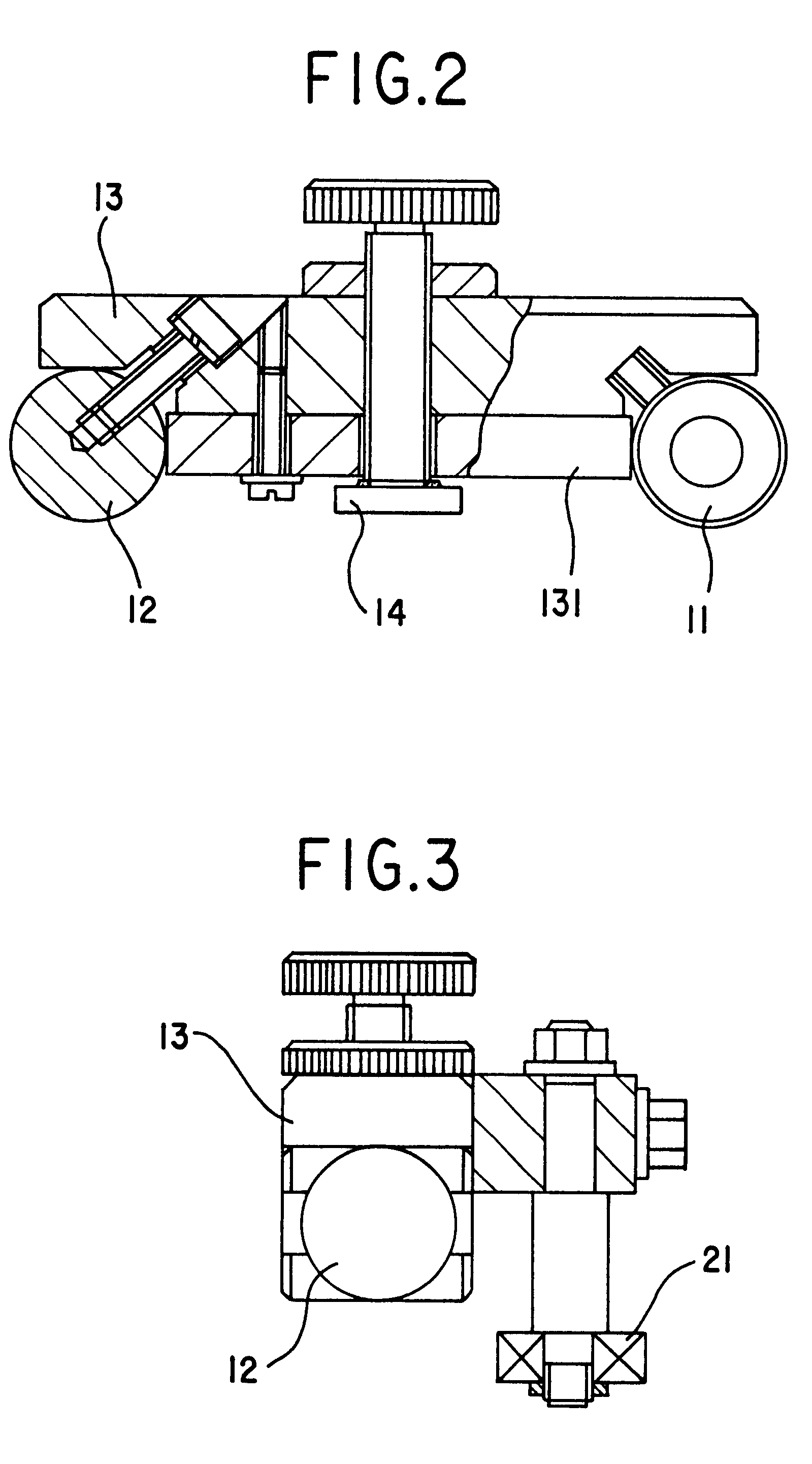 Gauge for measuring large diameter