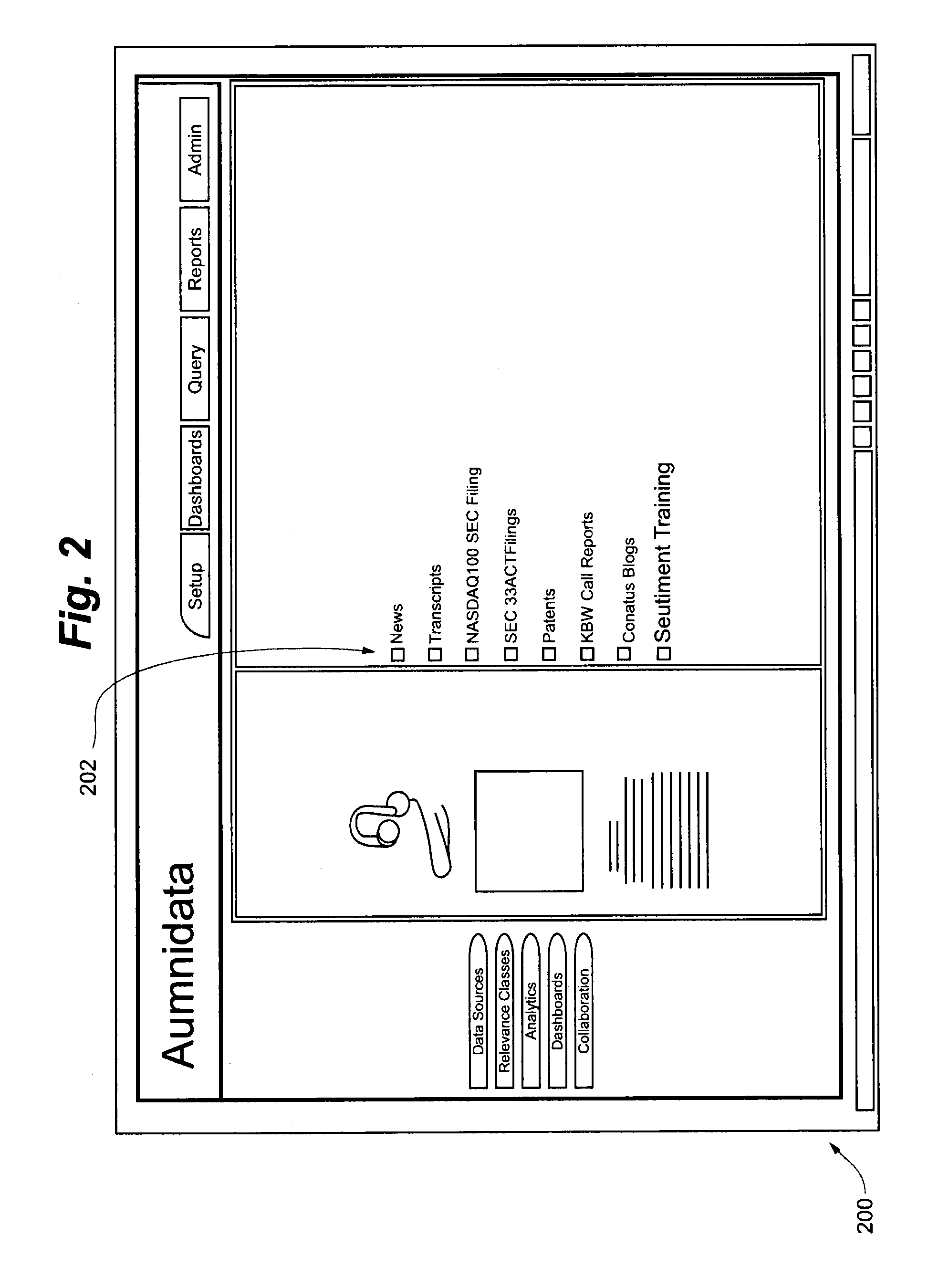 Method and system for business intelligence analytics on unstructured data