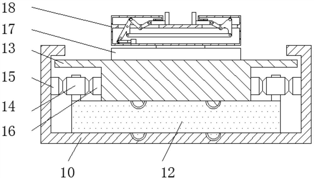 A surface anti-rust treatment device for metal parts production