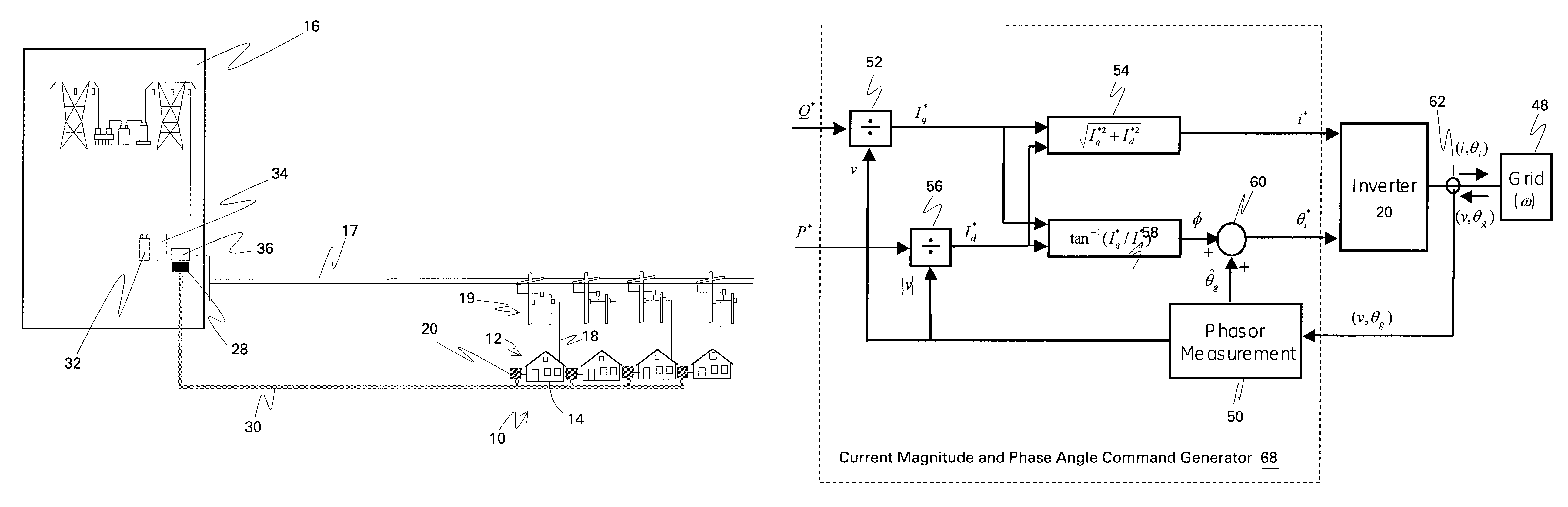 System and method for providing reactive power support with distributed energy resource inverter