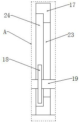 Device for eliminating bubble vibration for casting mold