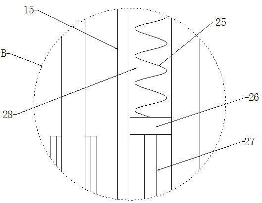 Device for eliminating bubble vibration for casting mold