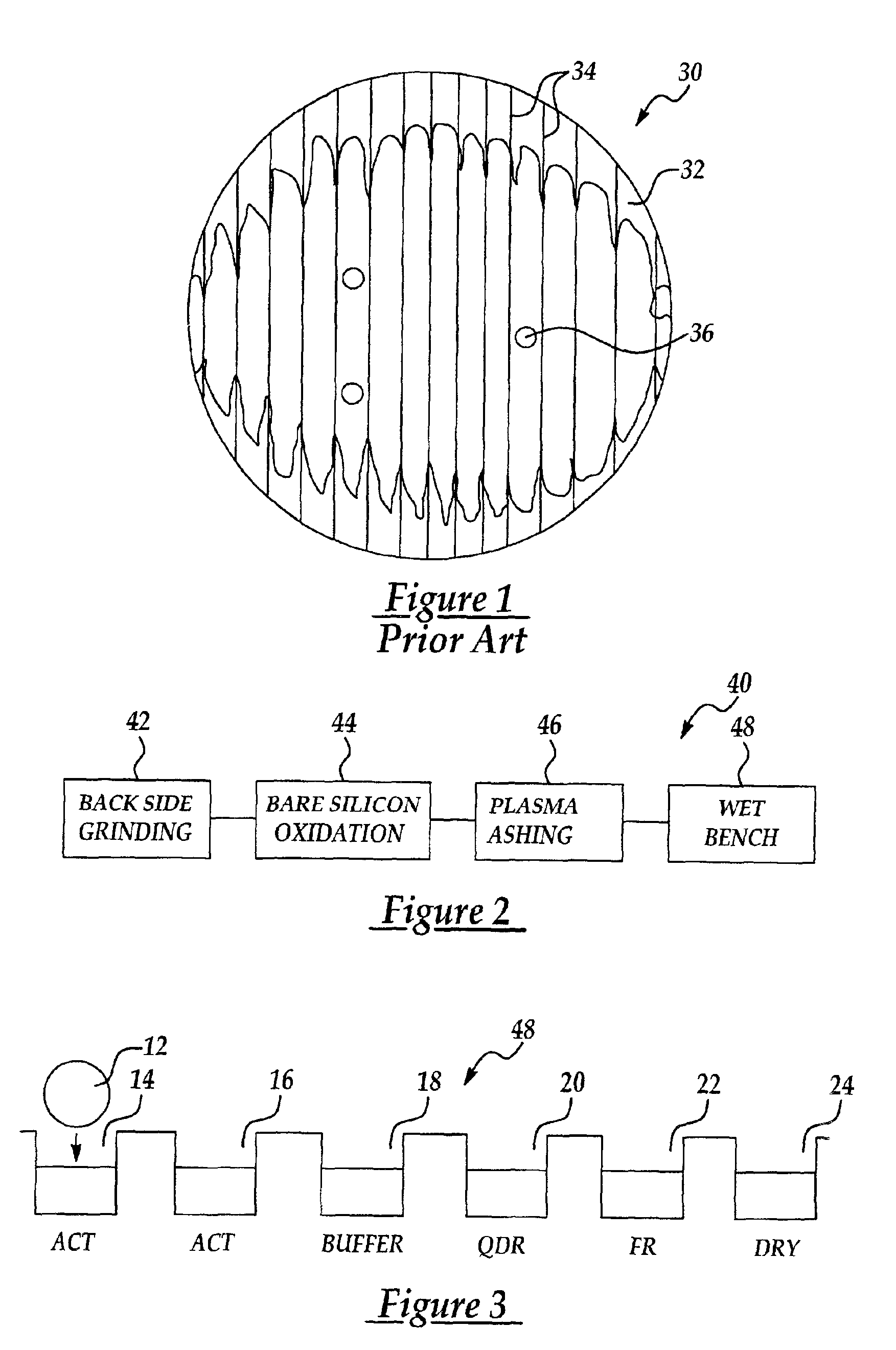 Method for plasma etching a wafer after backside grinding