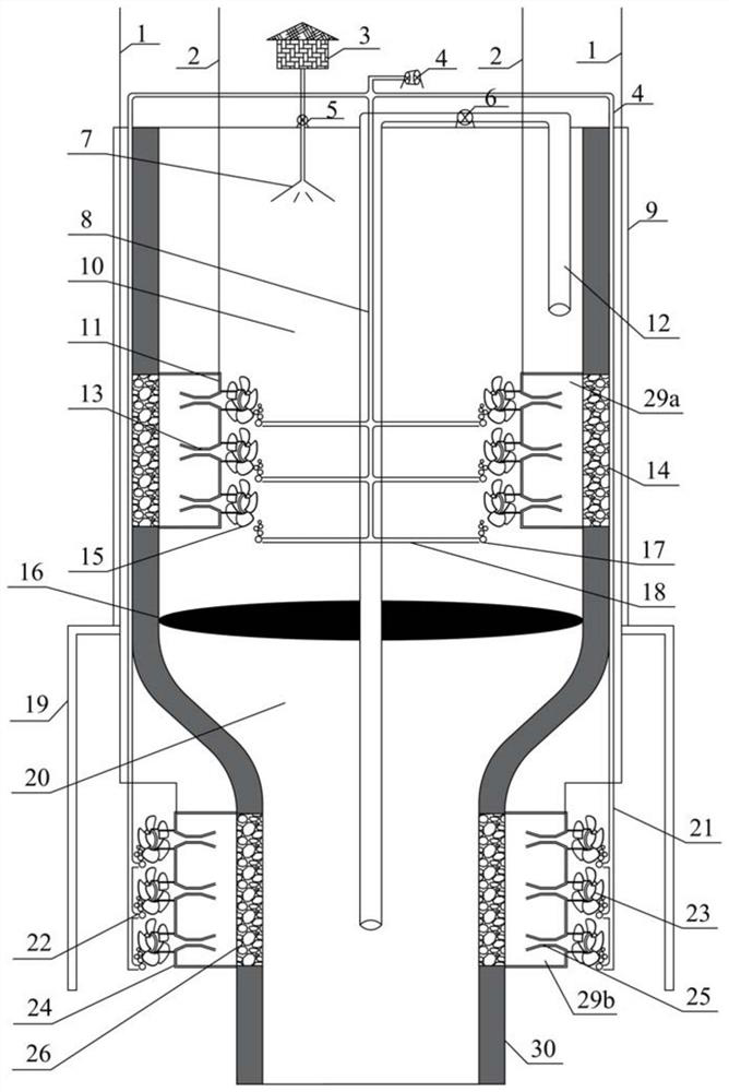 Underground water circulating well system