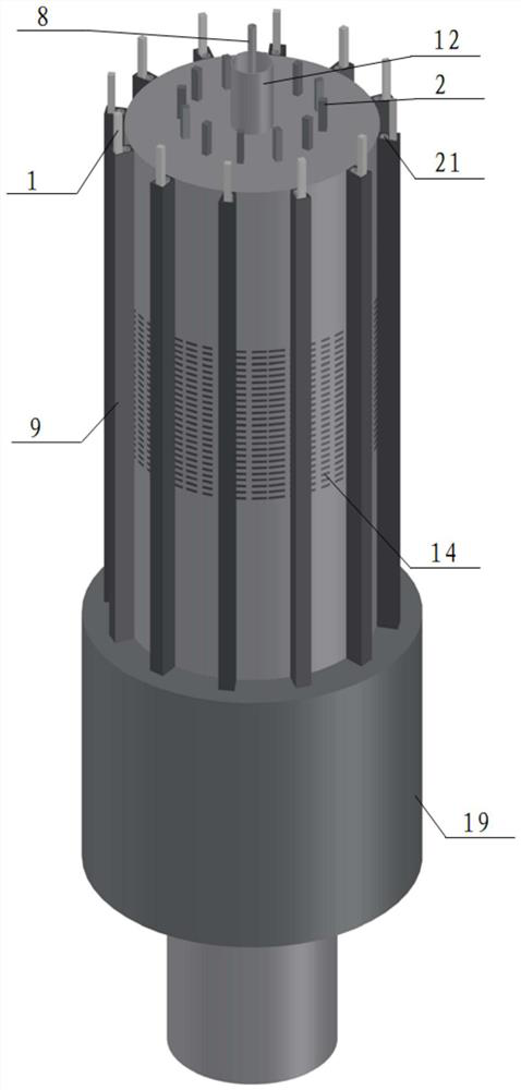 Underground water circulating well system