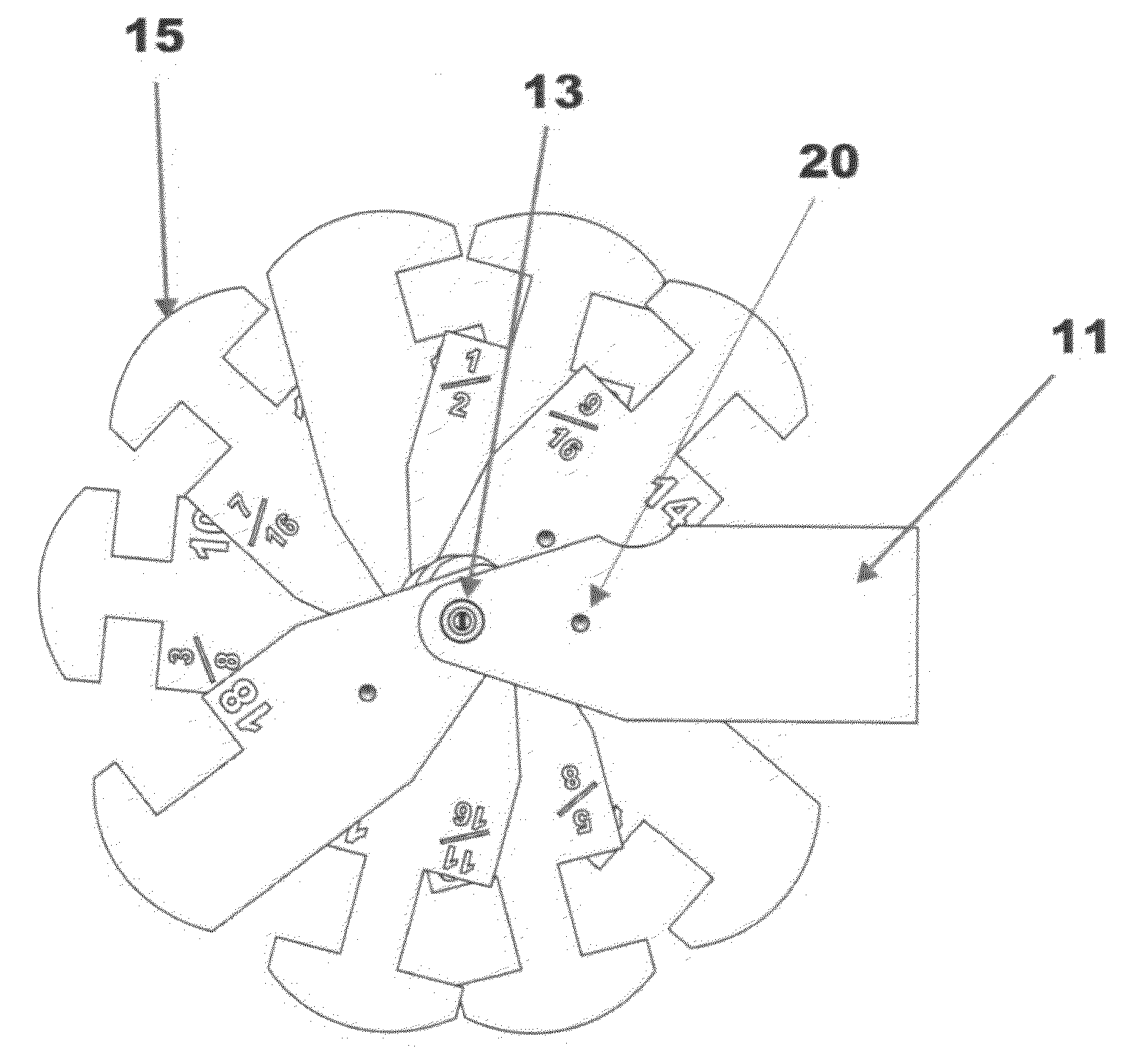 Nut and bolt sizing tool