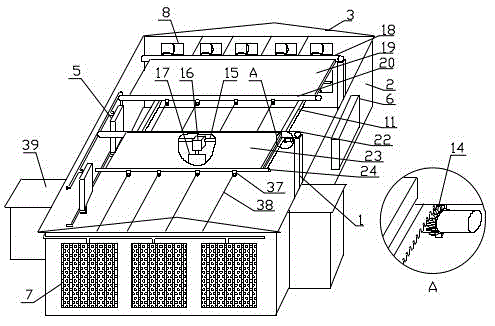 Cultivation chamber capable of flexibly controlling growth condition of potato seedling