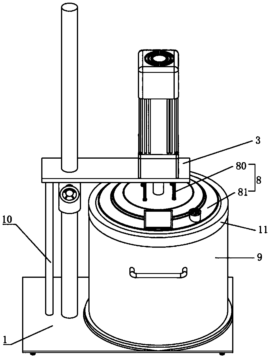 Novel dustproof dispersion machine