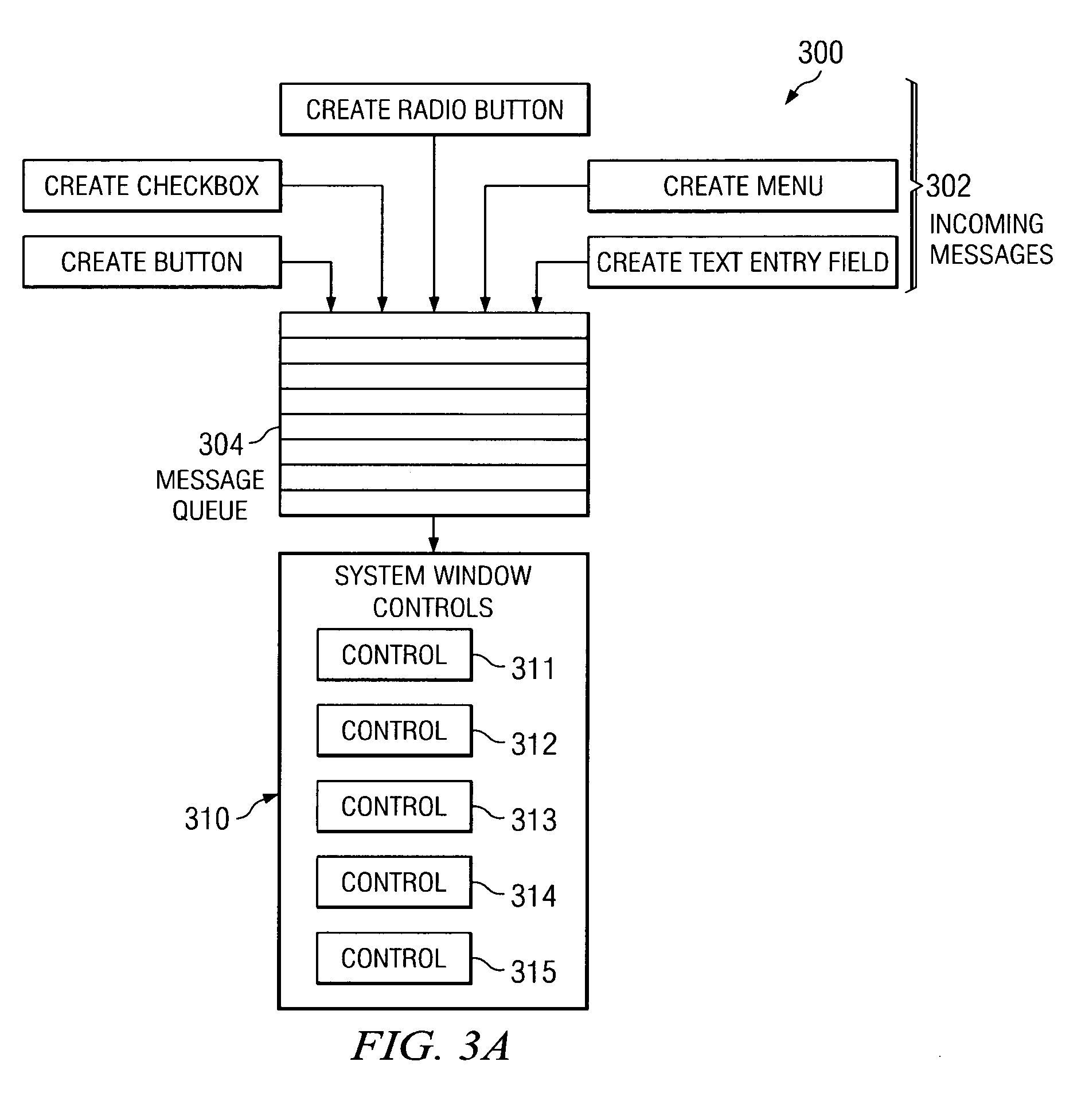 Method, apparatus, and program for dynamic expansion and overlay of controls