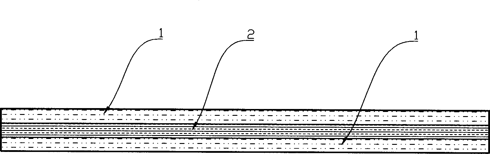 Antibacterial fire-proofing board and manufacturing method thereof