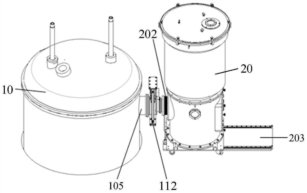 Single crystal furnace charging system