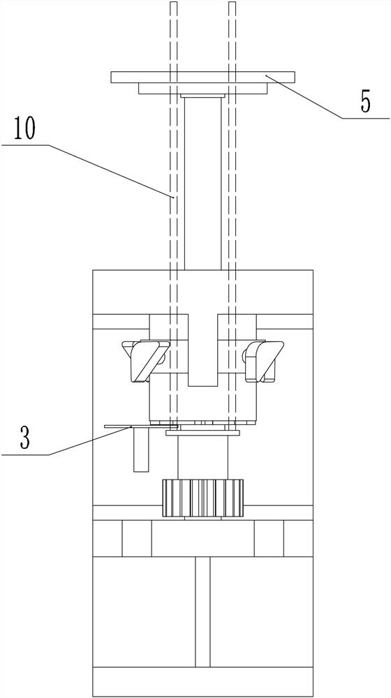 A special jig for manufacturing high-efficiency half-round keys and its operation method