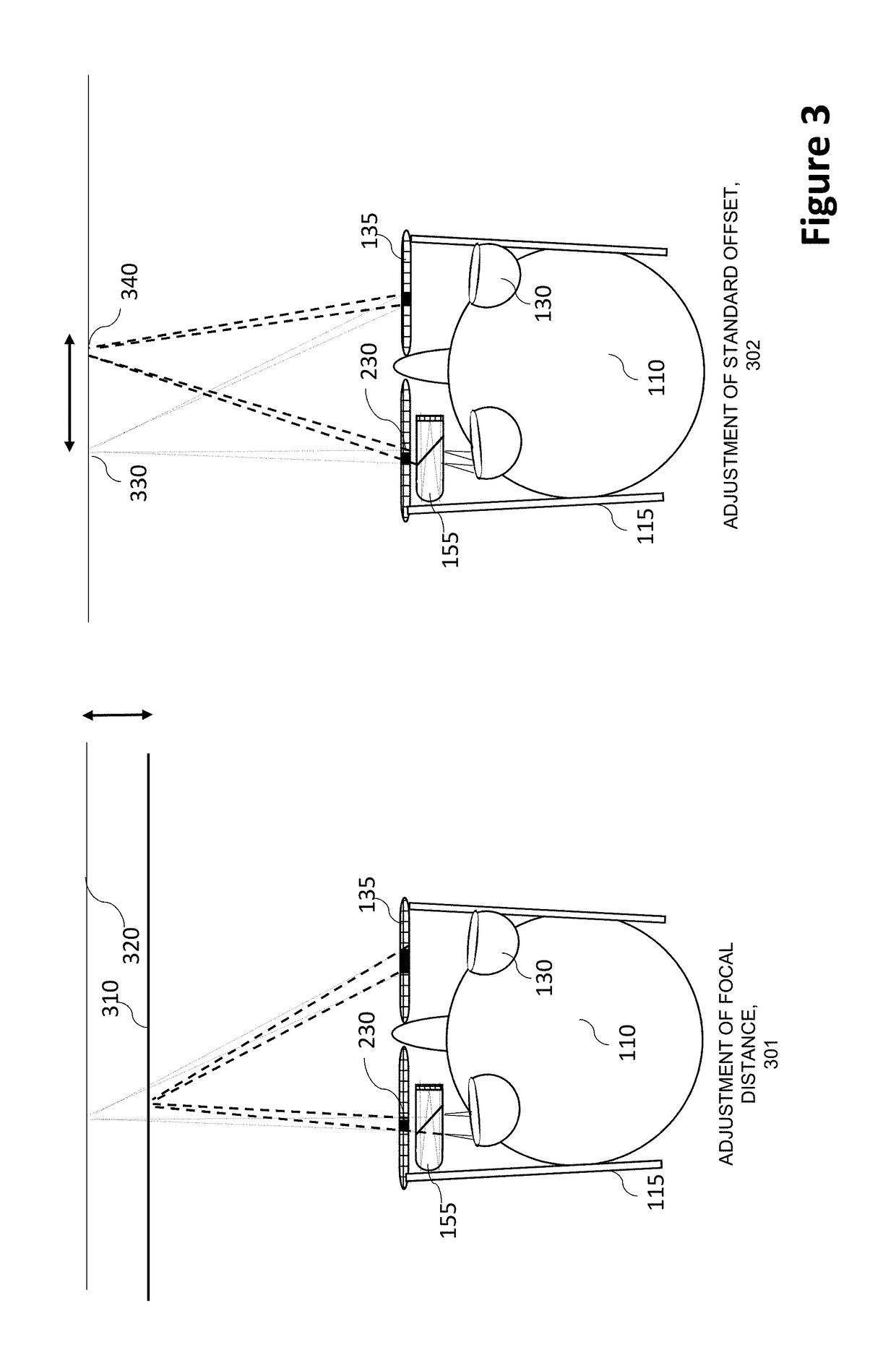 Apparatus und method for rendering a virtual monitor on smart ophthalmic devices in augmented reality environments