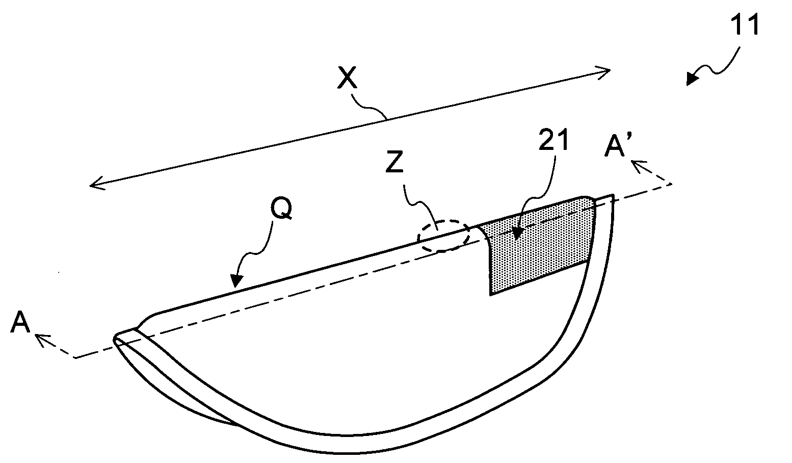 Interlabial pad