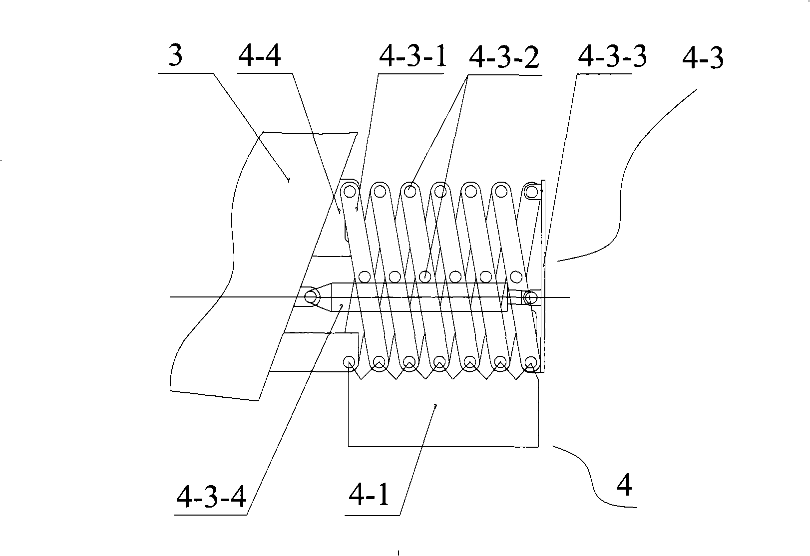 Shipping draft adjusting device and draft adjustable transport ship