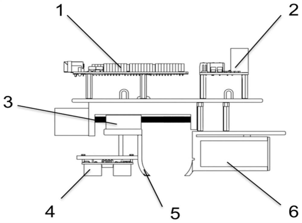 Multi-mode force control lossless grabbing device for intelligent production line