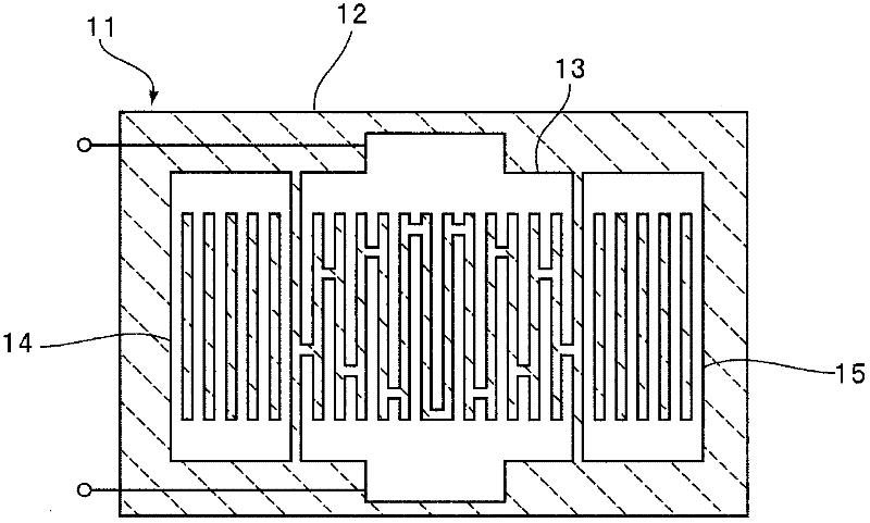 Ladder-type acoustic wave filter