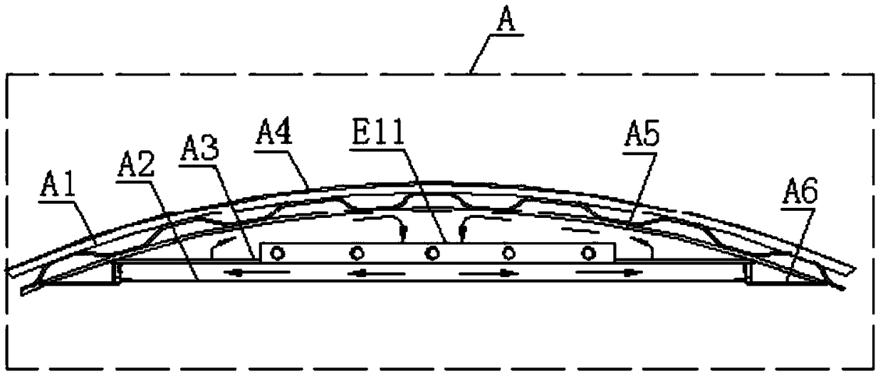 Heat pump power generation device of greenhouse power generation system