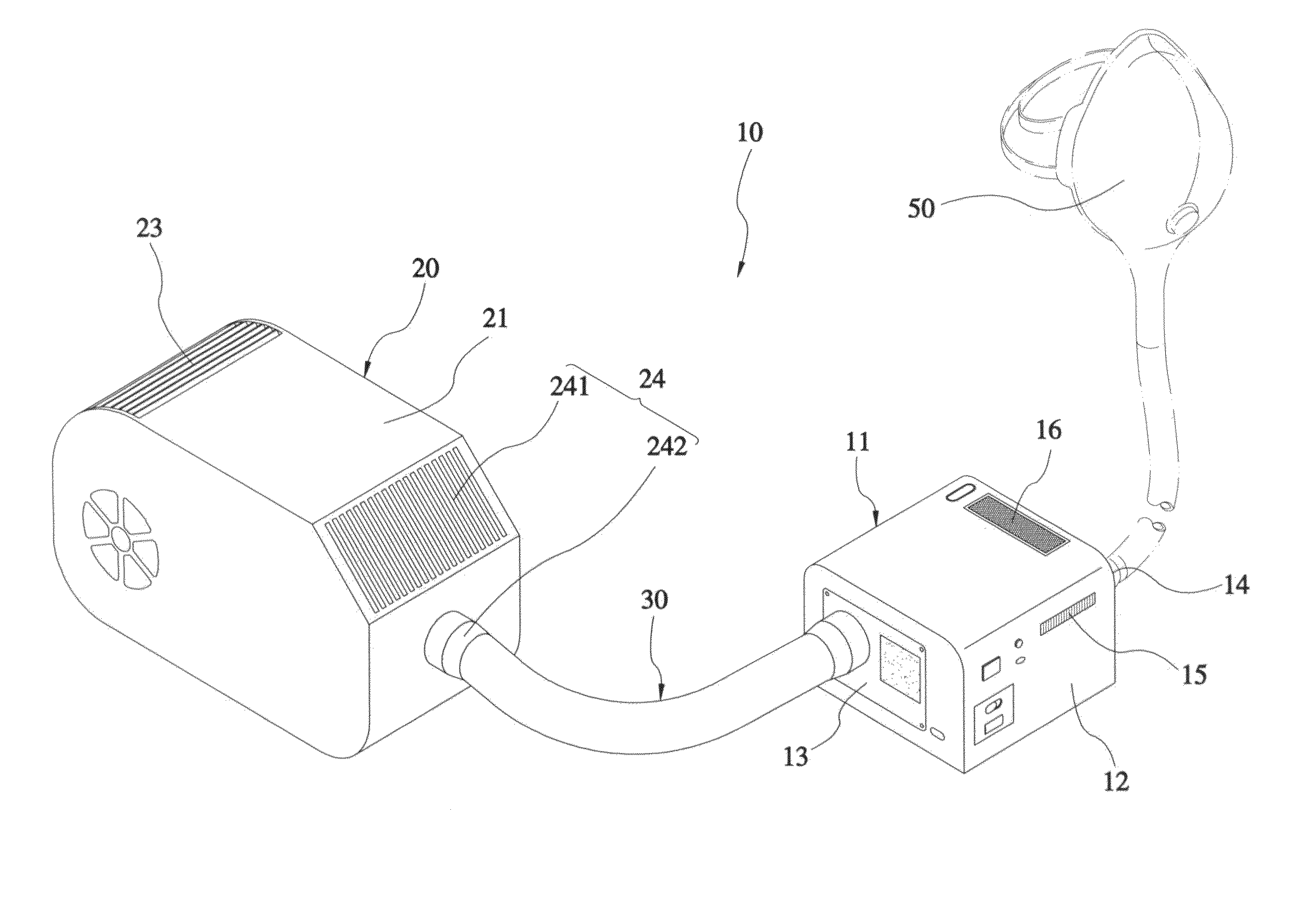 Respirator assembly