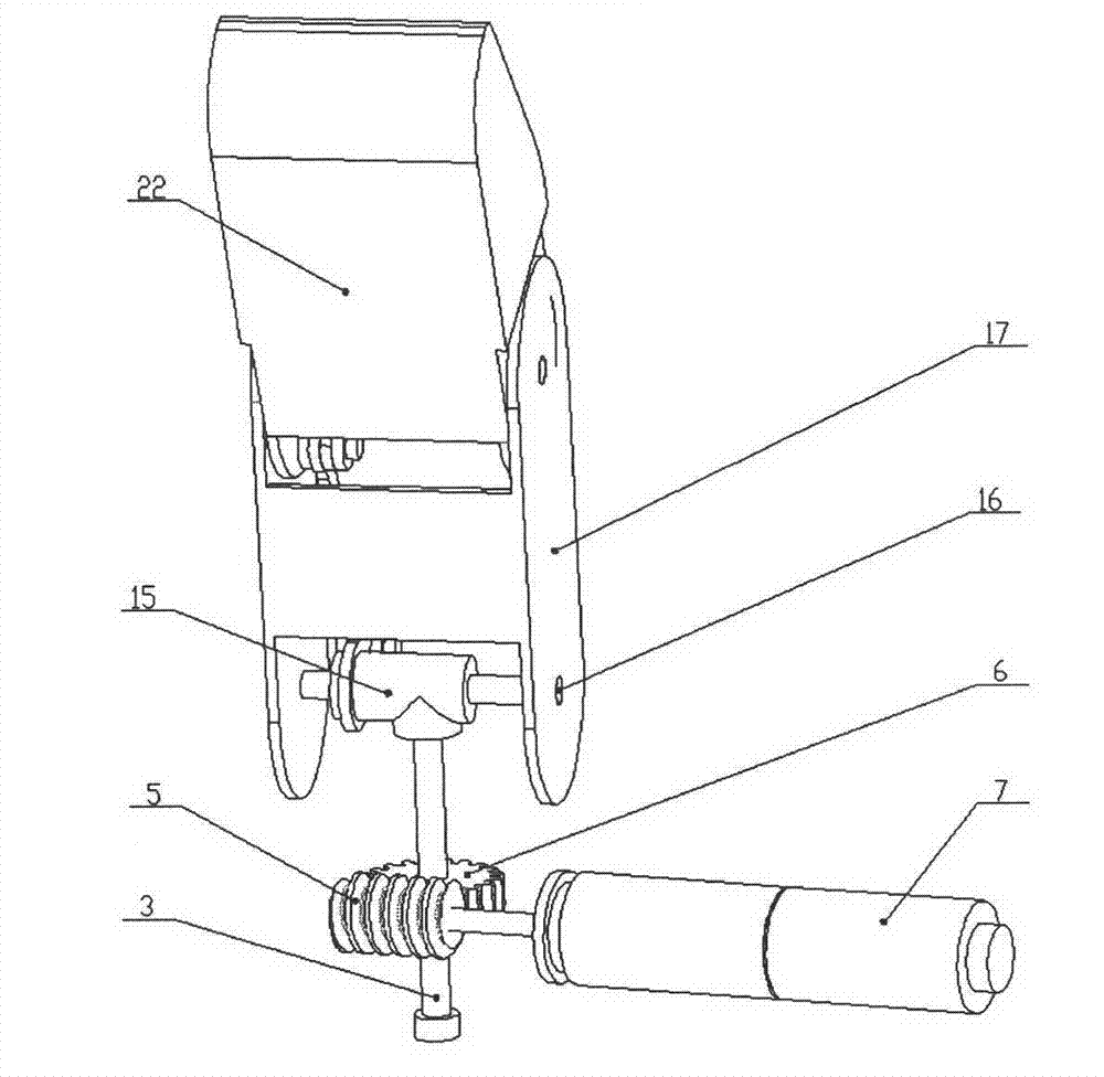 Thumb mechanism of artificial hand