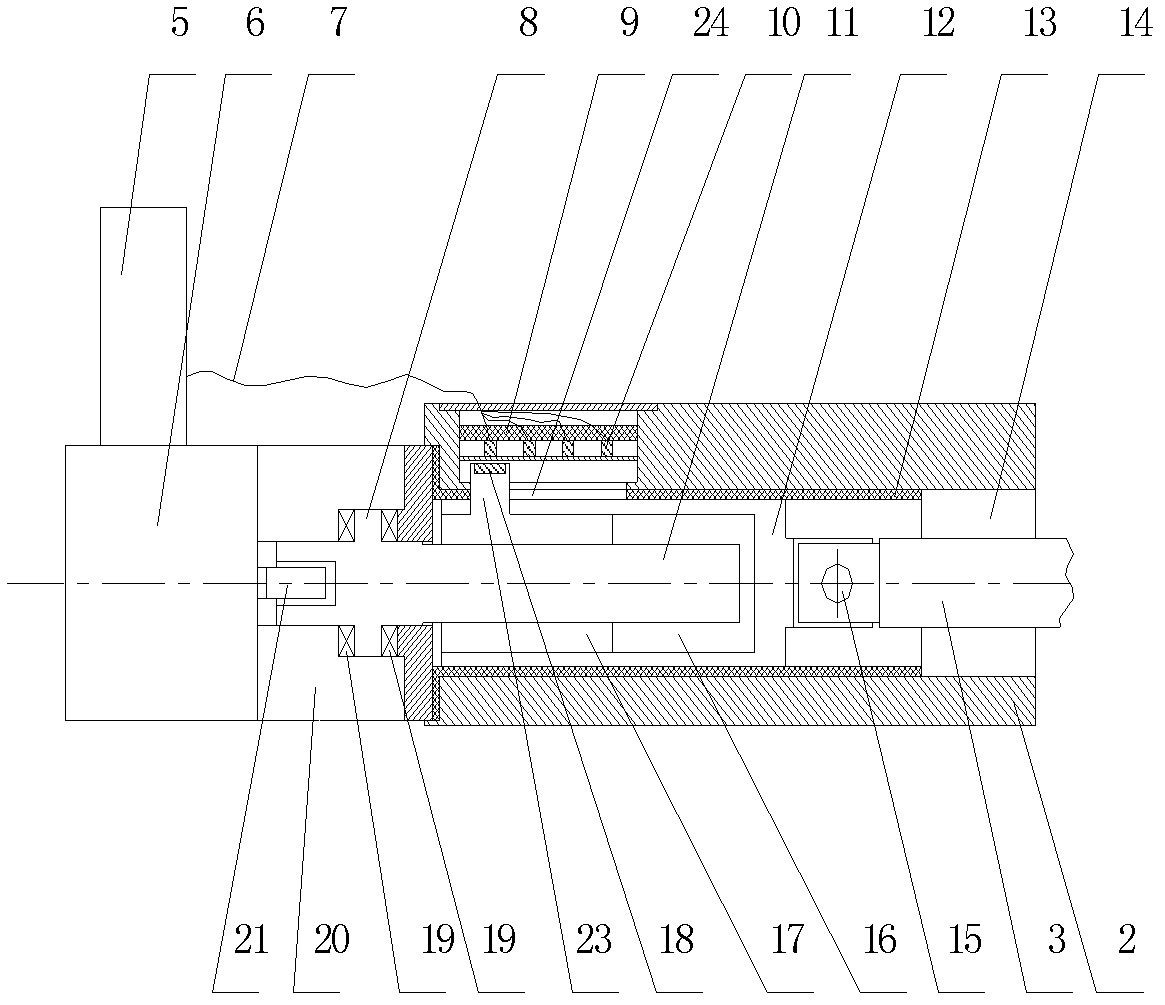 Stroke-controllable actuating device