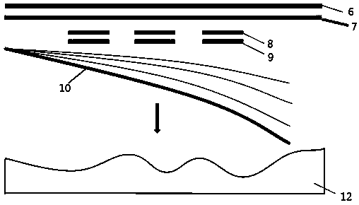 A kind of release agent graphic film and its preparation method and application