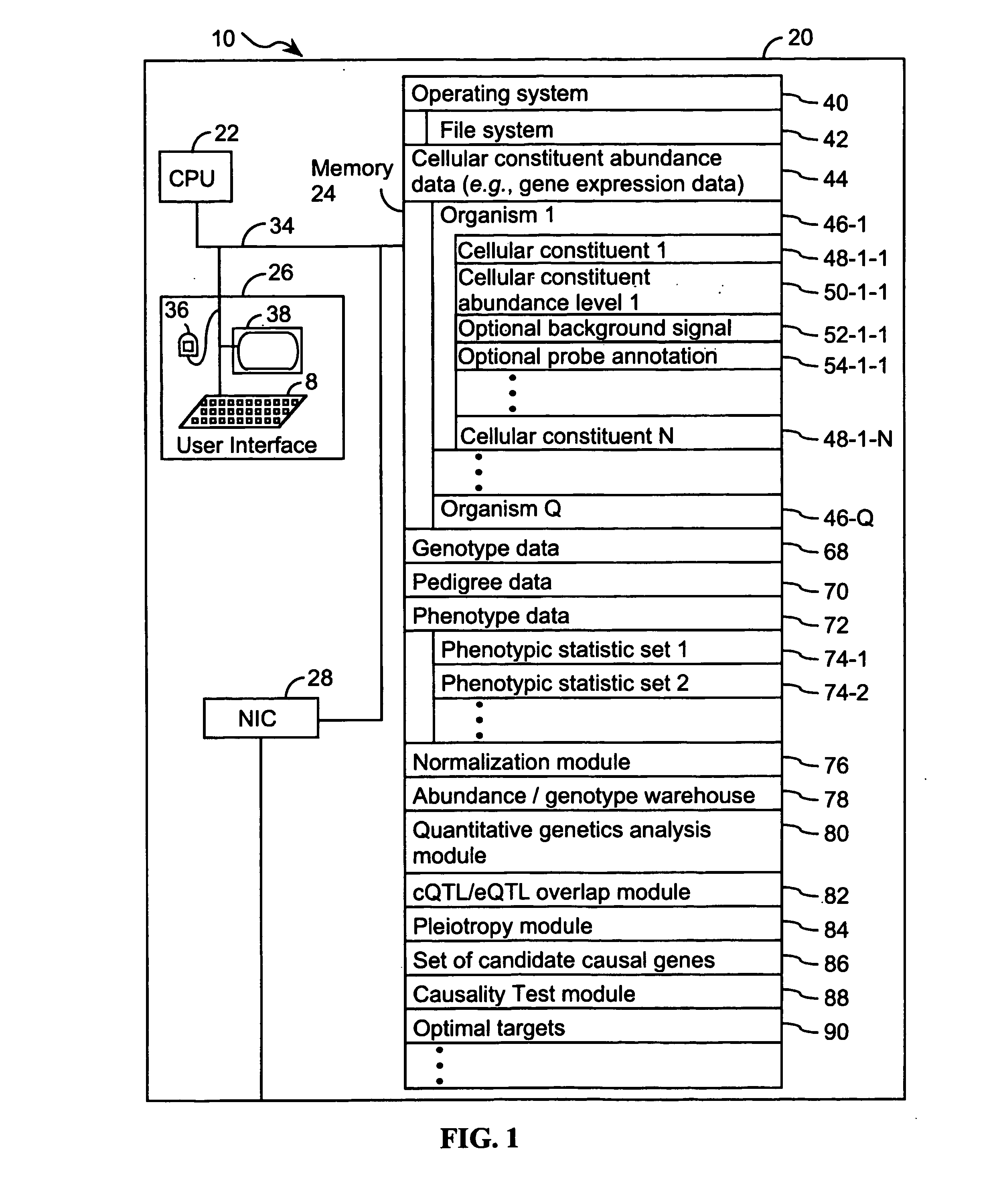 Computer systems and methods for inferring casuality from cellular constituent abundance data