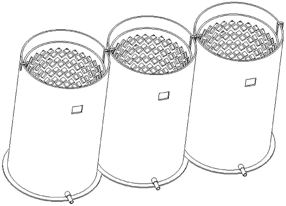 Experimental device for repairing underground water pollution