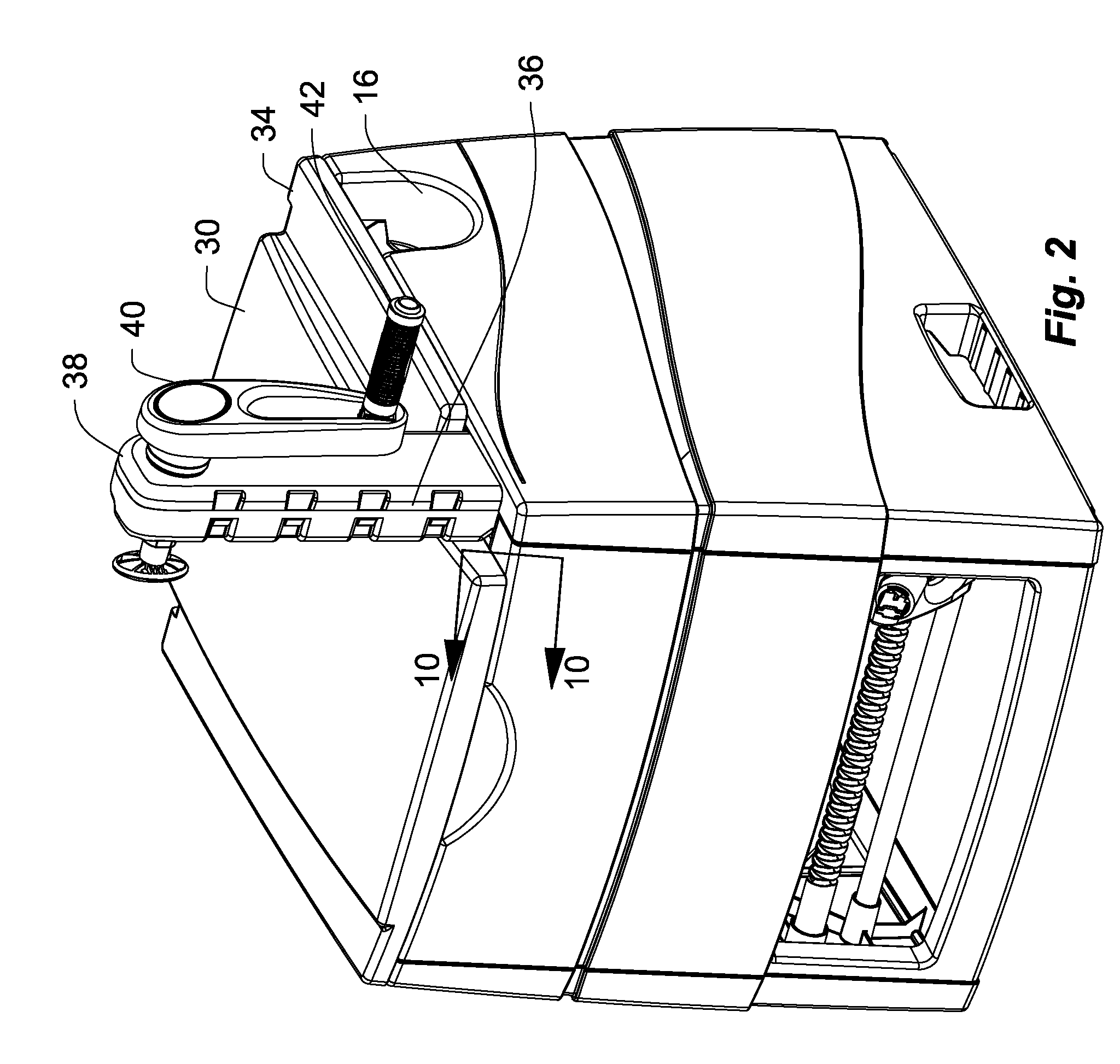 Hose reel cart with multi-position crank handle