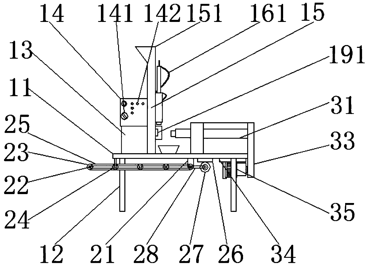 A round cap automatic processing equipment