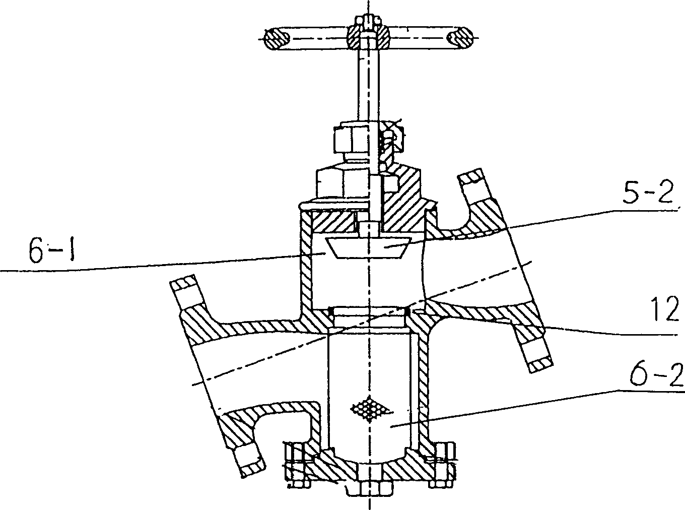 Cut-off filtering composite valve