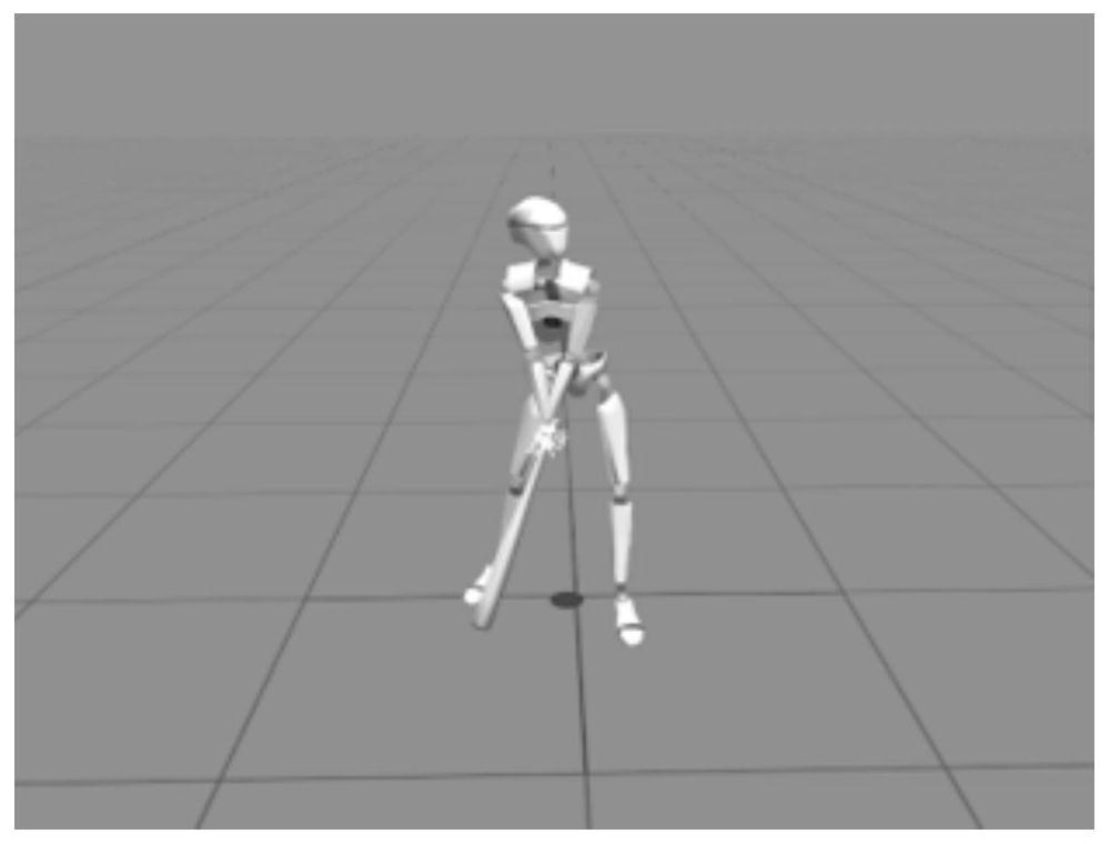 Swing attitude correction method, device, equipment and medium based on inertial motion capture