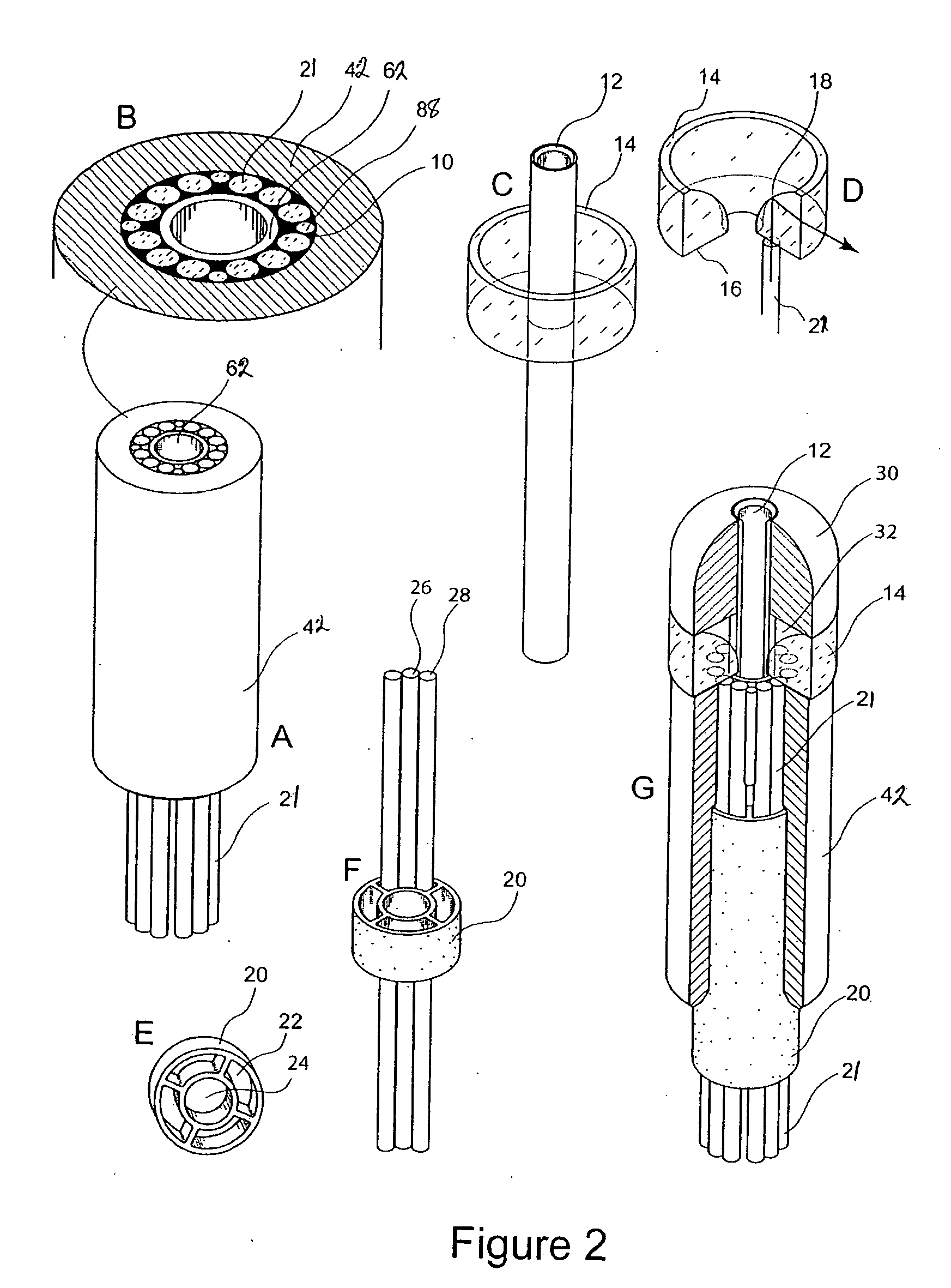 Optical probe for arterial tissue analysis