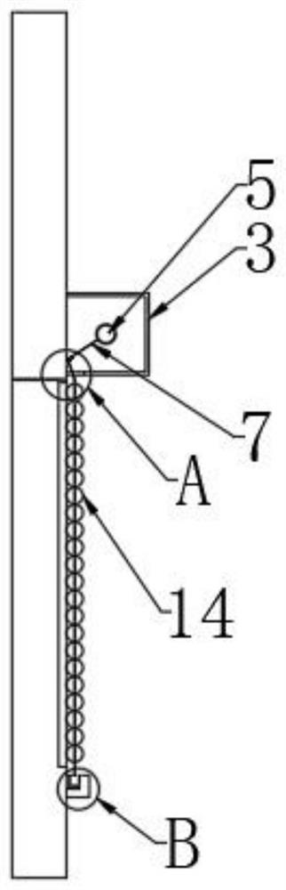 A electrical box for CNC machine tools with buffering protection mechanism