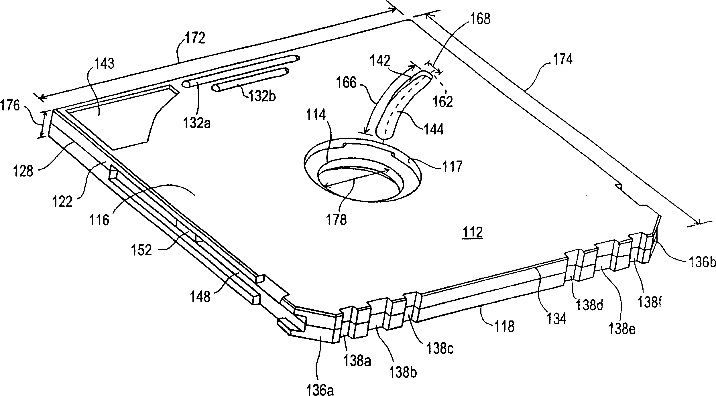 Removable optical storage device and system
