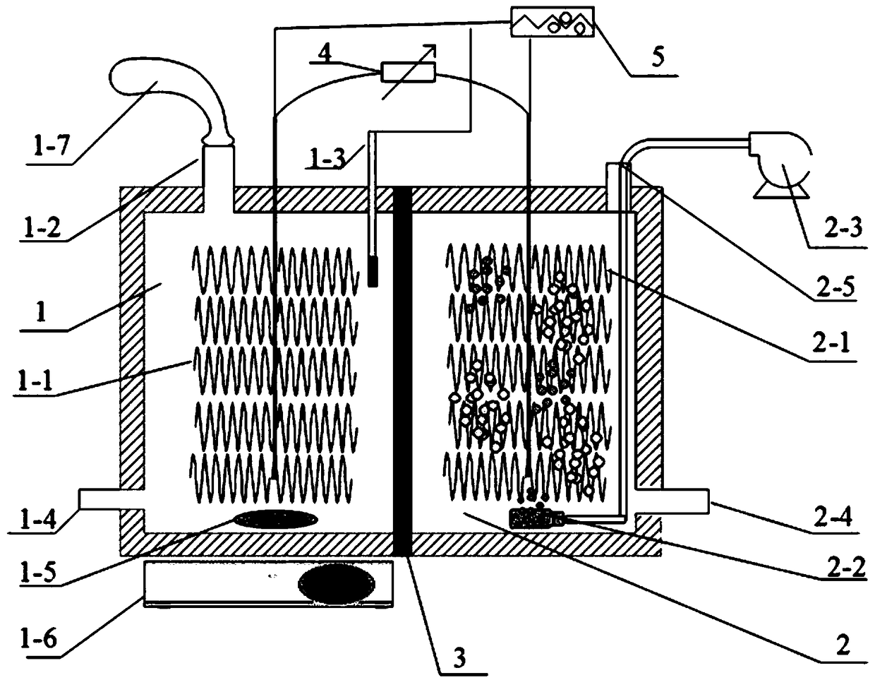 Method for synchronously catalytically oxidizing non-degradable pollutants in secondary effluent and degrading remained sludge