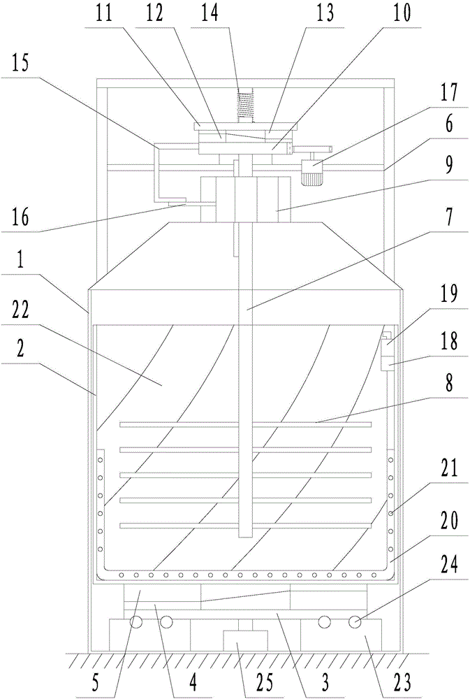 Novel anaerobic fermentation equipment and method for sludge