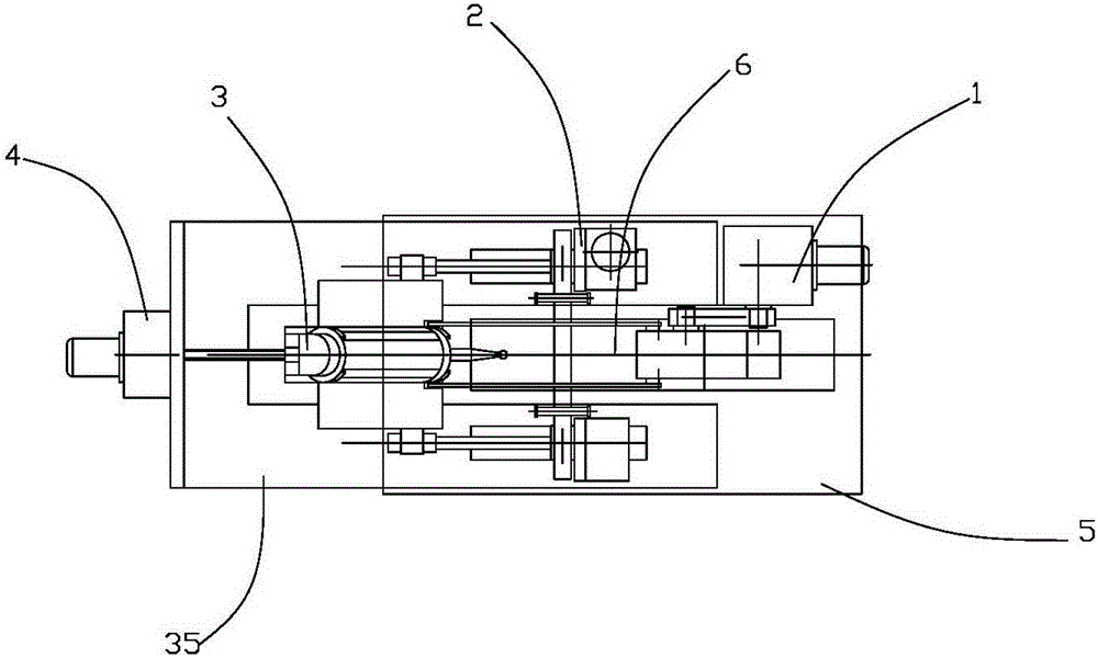 Ultramicro nucleic acid protein analyzer automatic sample feeding detection device