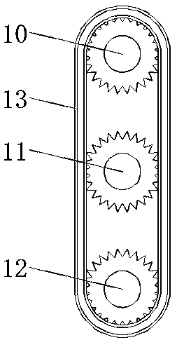 Manual unlocking assembly of lifting machine