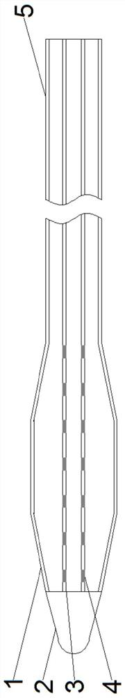 Dilation balloon catheter for pathological change of narrow digestive tract