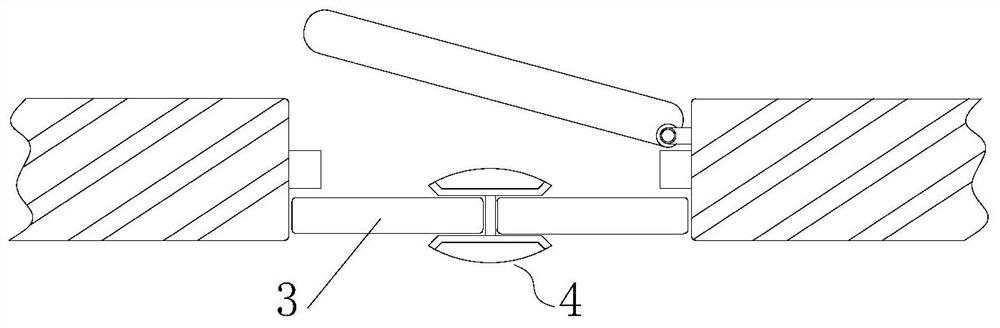 Telescopic emergency waterproof water retaining door and using method thereof