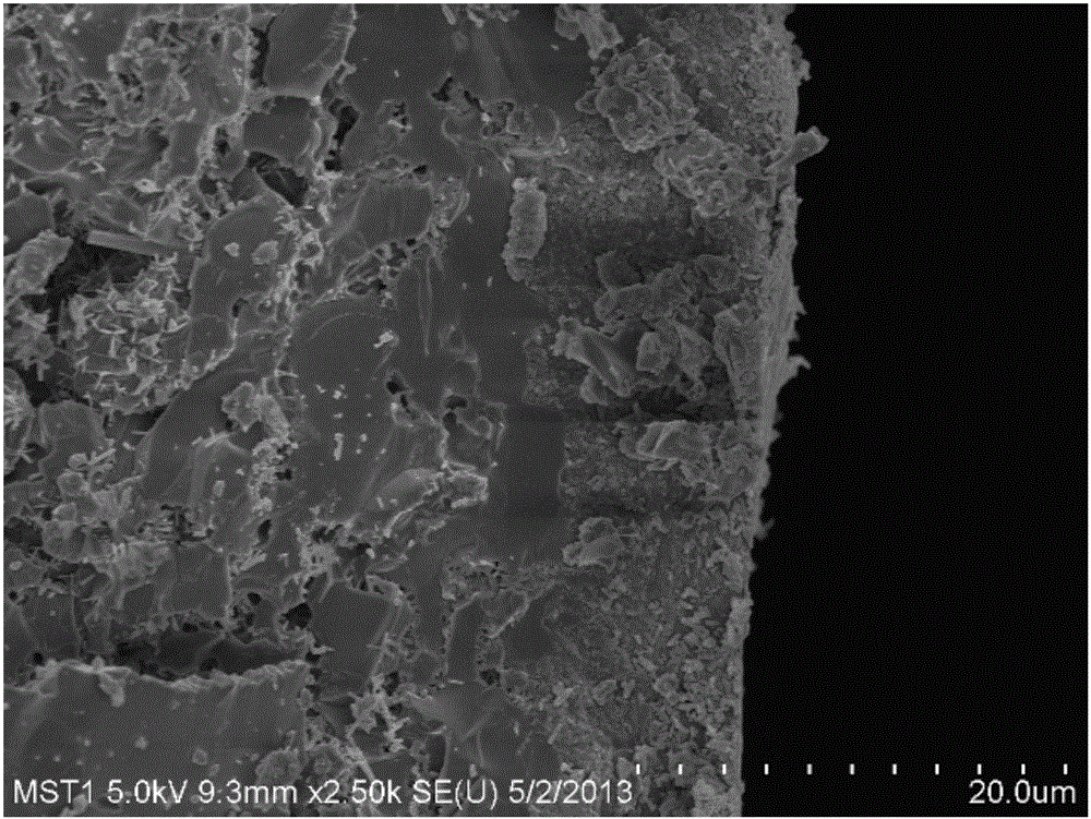 Preparation method and device of molecular sieving membrane