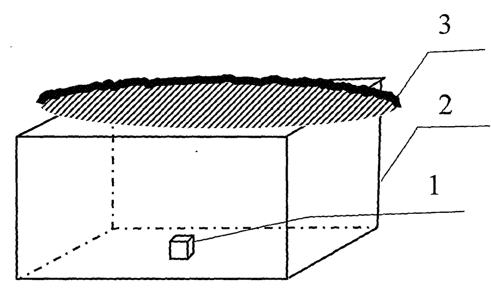 Static ball jumping experiment instrument internally provided with paraffin flame scale block